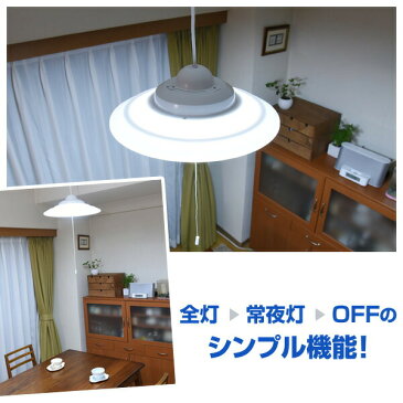 LED ペンダントライト 4.5畳用 LP-A45D(W) ホワイト シーリングライト 洋風ペンダント 洋室 和室 LEDライト 照明器具 天井 おしゃれ 山善 YAMAZEN【送料無料】