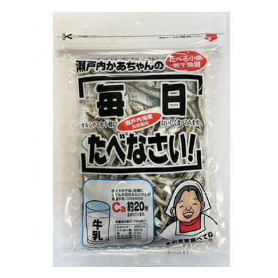 そのまま食べられる♪【瀬戸内母ちゃん食べる煮干 50g (オカベ)】おやつ　にぼし　お菓子　カルシウム