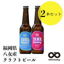 当店 人気 クラフトビール 福岡 八女 ブルワリー 八女茶 入り ピルスナー ぶどうIPA 2本セット クラフトビール ギフト プレゼント 内祝い お返し