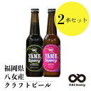 ブラック ぶどうIPA 2本セット 八女ブルワリー クラフト ビール 330ml×2 ギフト プレゼント 内祝い