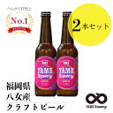 フルーツビール ぶどうIPA 2本セット 八女ブルワリー フルーツビール 福岡県産ぶどう クラフトビール 330ml×2 ビール ギフト プレゼント 内祝い