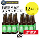 【送料無料】 銀賞 受賞！クラフトビール 深蒸し IPA 12本 詰合せセット 福岡 八女 地ビール クラフト ビール お酒 お試しセット ギフトセット【母の日 父の日】八女ブルワリー