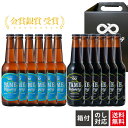 【送料無料】金賞 受賞! クラフトビール 飲み比べ 2種 12本 詰め合わせ ピルスナー ブラック 福岡 八女 クラフト ビール ギフト お中元 飲み比べセット...