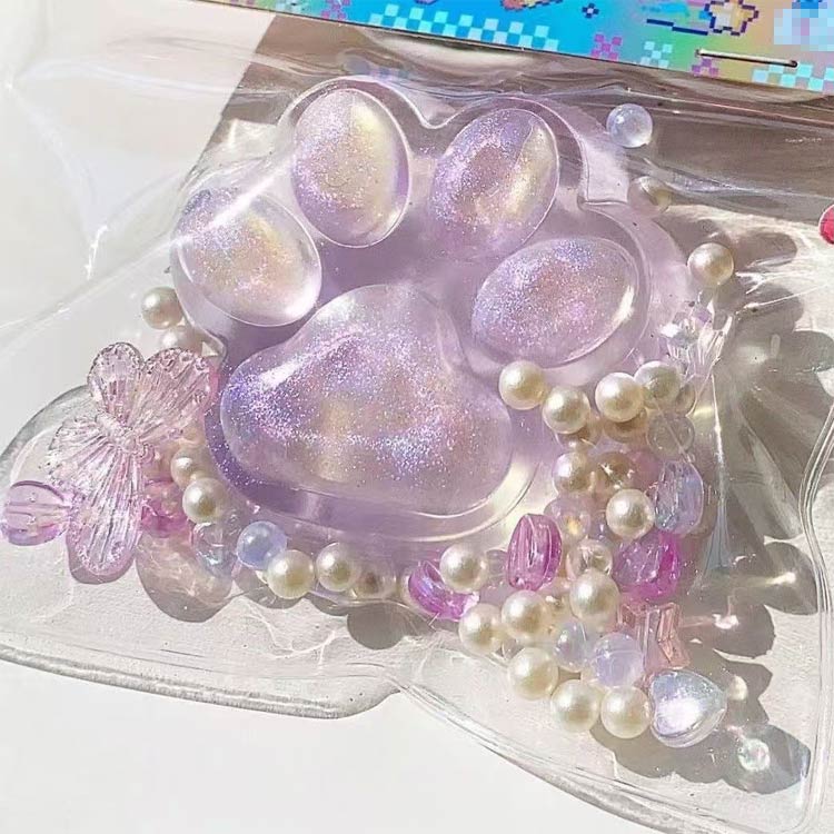縁日 おもちゃ 握る玩具 かわいい にぎにぎ 玩具 ストレス解消 肉球 ストレス解消 2個セット オモチャ 大きい スクイーズ 子供 感覚おもちゃ 子ども おまけ イベント お祭り ギフト プレゼント 猫の爪 猫の爪 癒し グッズ ふわふわ yamorina-10001108 Yamorina サンプル画像2