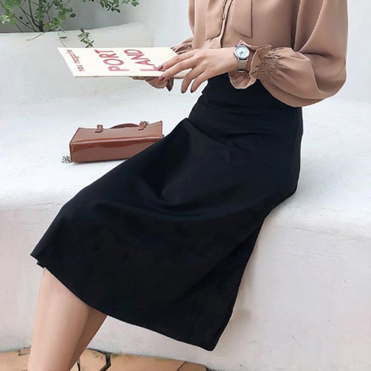フレア 膝下丈 秋 スーツ オフィス ひざ丈 面接 単品 スカート レディース スカートスーツ ストレッチ 洗える 無地 Aライン ビジネス 通勤 リクルート 仕事 事務服 スーツ 春 夏 フレアスカート 冬 大きいサイズ 黒 ブラック