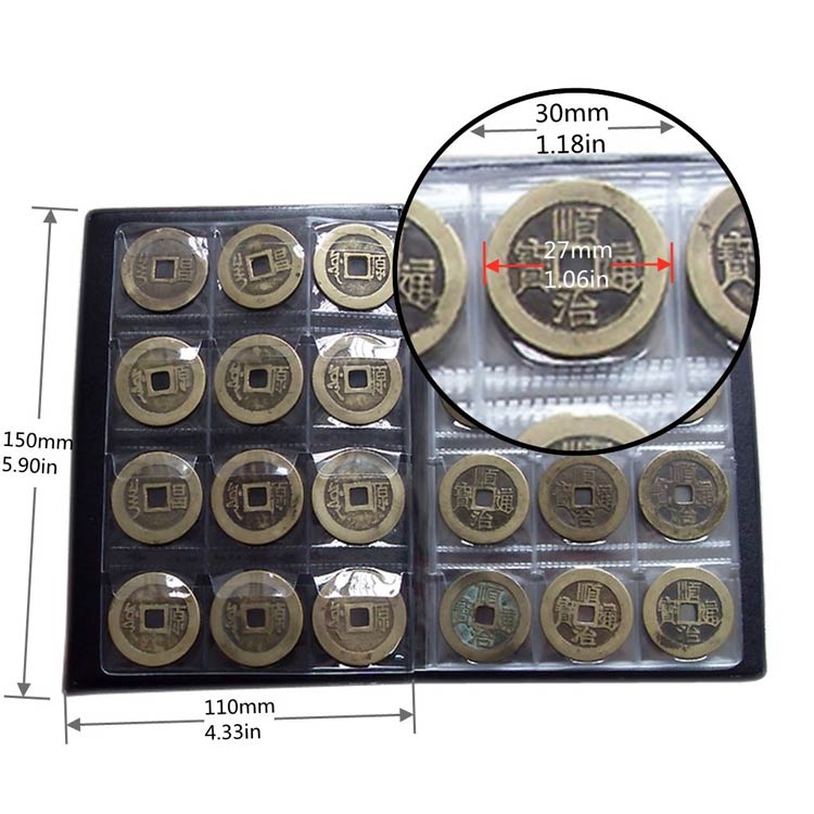 収納 コイン 120枚×2冊入り ケース コレクション 硬貨ケース コインホルダー コインホルダーコインケース 120枚×2冊入り 記念コイン 外国硬貨 保存 コレクター アルバム コインアルバム アルバム メダルケース 保管 コイン 貯金ファイル コインディスペンサー ホルダー