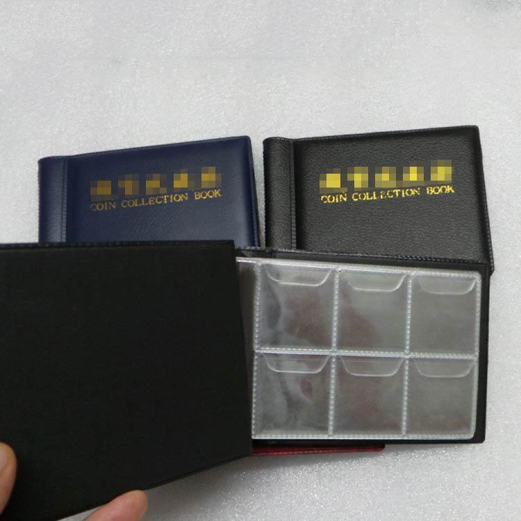 紙幣 2冊セット コイン 収集 コレクション 2冊セット アルバム 10ページ 60ホルダー 保存用 通貨 収納ホルダー