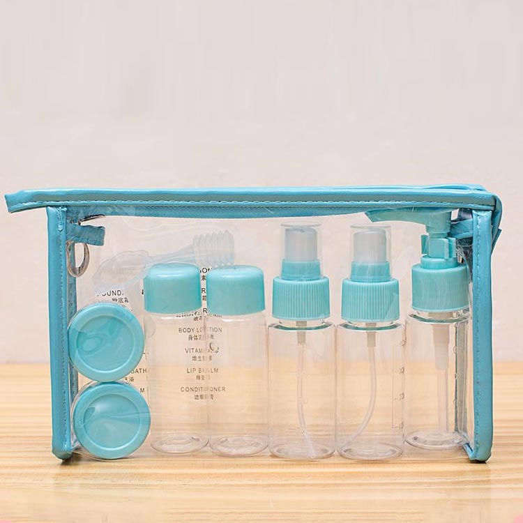 12点セット スプレー トラベルボトル ボディソープ ボトルセット 収納ポーチ付き 乳液 小分けボトル 漏れない ボトル 化粧水 クリーム シャンプー 携帯用 ポンプ 目盛り付き 出張 トラベル 旅行 トラベルセット トラベルボトル ポンプボトル