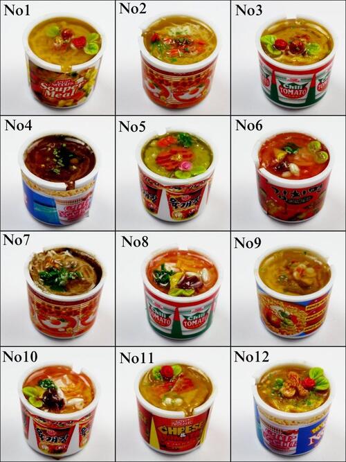 【メール便可】ミニチュアフード　雑貨 カップヌードル 2