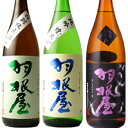 【日本酒】羽根屋 3種 飲み比べセット　　大人気　容量720ml×3本　富山県　