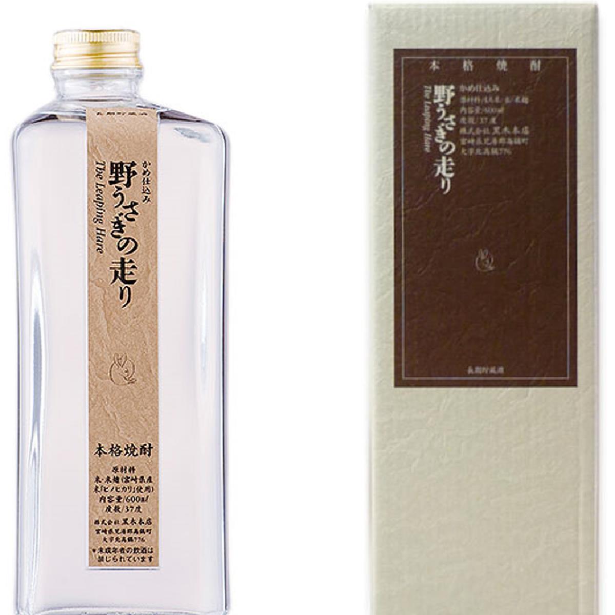 野うさぎの走り 野うさぎの走り 600ml【正規特約店正規品】6本で 送料無料 きゅう　中々　きろく　たちばな　山猿　山ねこ　山猿　山翡翠　喜六　橘　　&#13314;六　なかなか　山せみ　百年の孤独　の 黒木本店 尾鈴山蒸留所　プレゼント　ギフト　お中元　お歳暮 米焼酎