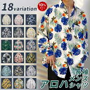【ポイント10倍バック】アロハシャツ メンズ トップス 春 秋 長袖 ユニセックス レディース 長袖シャツ シャツ 開襟シャツ 花柄シャツ ハワイアン リゾート...