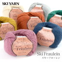 毛糸 並太 ウール 100％ / SKI YARN(スキー毛糸) スキー フローレン 秋冬