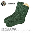 ソックス キット 毛糸 編み図 / DARUMA(ダルマ) 柳屋×猫と編み物と時々刺し子+nanaコラボ エリプス模様の靴下 キット