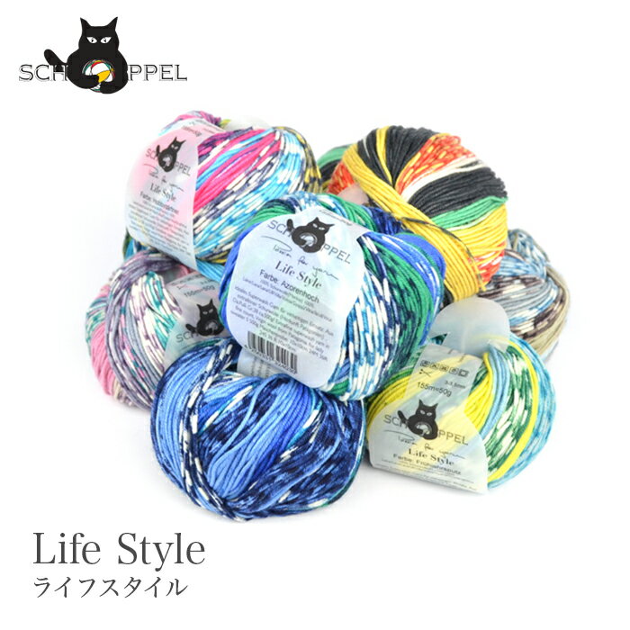   ю A   SCHOPPEL(Vby) Life Style print color(CtX^C) vgJ[