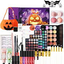 美容メイクアップ化粧品セット ハロウィン メセット メイクアップセット 口紅 リップ アイシャドウ アイシャドウパレット アイライナーペンシル マスカラ チーク ハイライトパレット フル美容メイク 初心者 人気化粧品セット ハロウィン お誕生日 贈り物 新年 ギフト