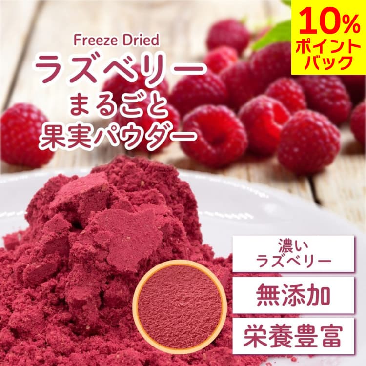 【期間限定ポイントアップ】 フリーズドライ ラズベリー果実パウダー 40g 添加物不使用 砂糖不使用 フルーツパウダー ラズベリーパウダー フランボワーズパウダー 製菓用 業務用 フレーバーパウダー 粉末 お菓子作り バレンタイン 製菓材料 トッピング デコレーション