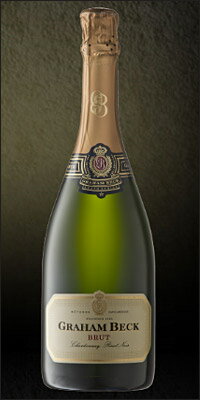 グラハム ベック ブリュット メソッド キャップ クラシック NV 正規品 Graham Beck Brut MCC スパークリングワイン 南アフリカ ロバートソン 750ml 