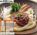 【3月11日01:59まで20%OFF】【夏季 お勧め 】東北 福島 老舗 うどん 豪華 乾麺 手縒めん 詰合せ 肉味噌 めんつゆ 付 12人前 ギフト 贈答用 やない製麺