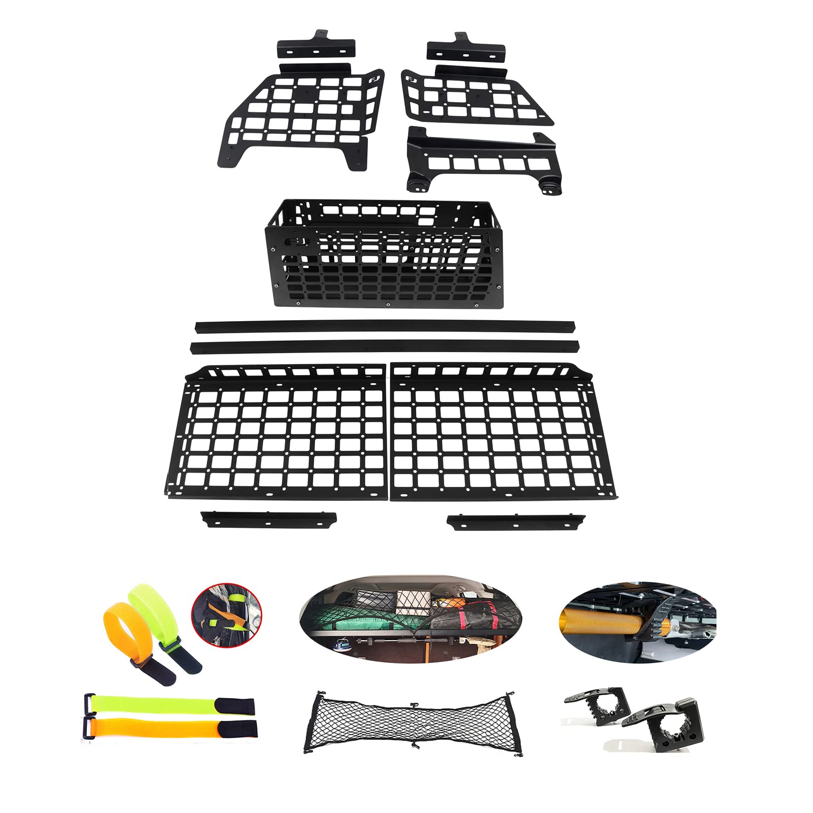 トヨタ FJ クルーザー FJ Cruiser 2010年~2018年1月に適用リアトランク収納ラック 拡張棚 荷物棚 耐重 ..