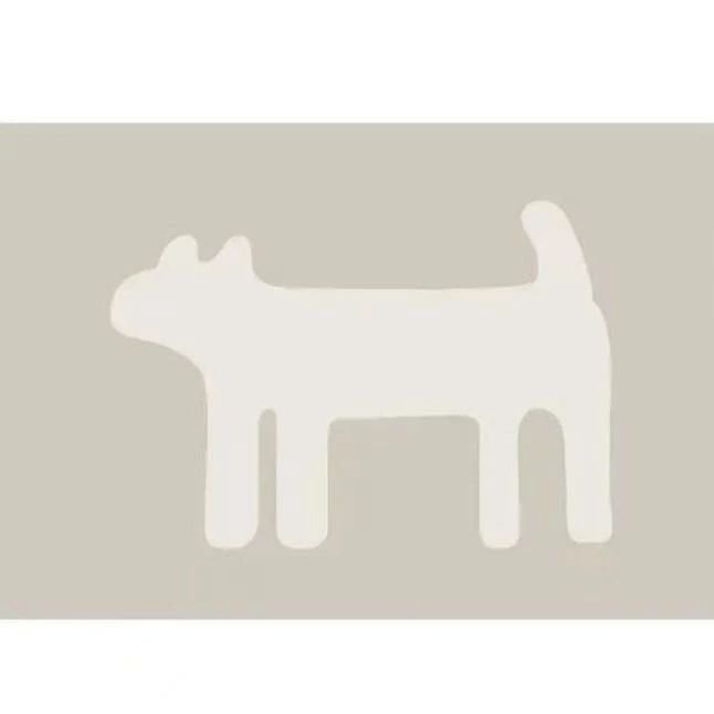 マット インテリアマット 植毛 かわいい 犬柄 ドッグ 北欧風 バスマット ベッドサイド フロアマット