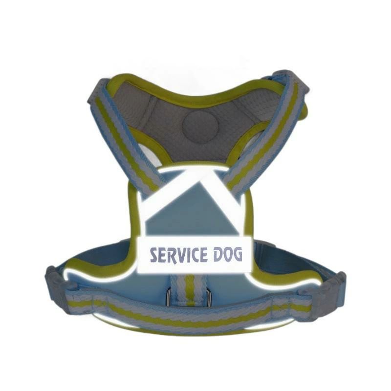 首輪 リード 犬用 ハーネス 布製 牽引ロープ 夜間反射 調節可能 S M L XL マンハッタン黄 夏威夷藍 莫吉托紫 ?天尼粉