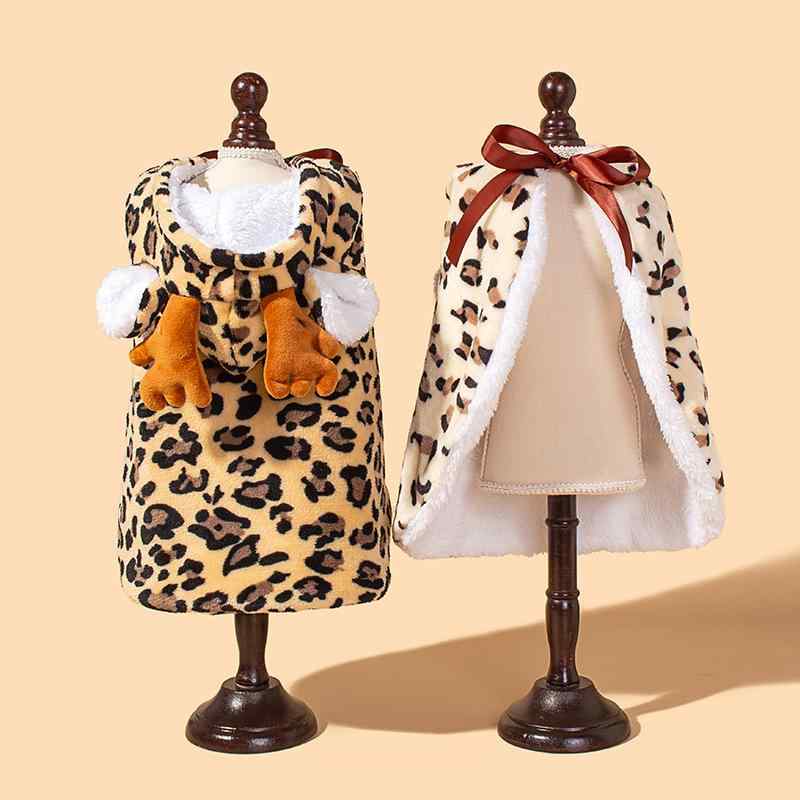 ペット服 犬服 かわいい トナカイ ポンチョ ドッグウェア フリース あったか 暖かい 防寒着 小型犬 中..