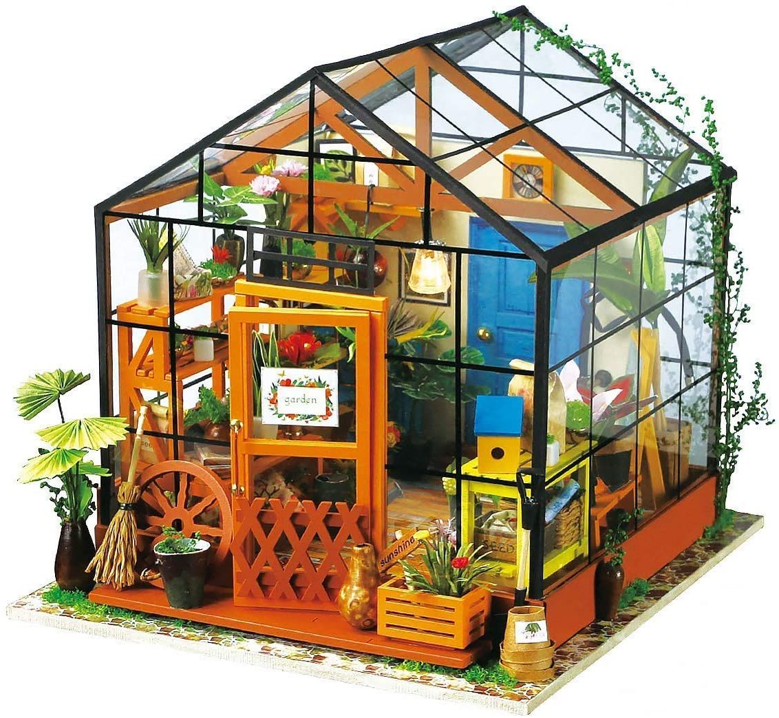 ドールハウス 3Dパズル ミニチュア DIY 木製 知育玩具