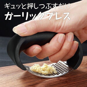 ガーリックプレス ステンレス にんにくつぶし ニンニク みじん切り ガーリックマッシャー garlic-press