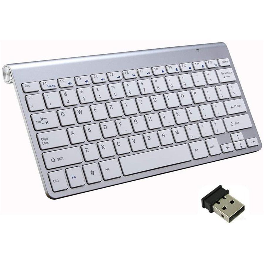 2.4GHz 磻쥹ܡ  ̵ܡ ѥ ߥ USB³ Ρȥѥ,ѥ,ޡTV Windows10/8/7/XP/Vista/Mac/iMacб