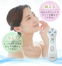 【スーパーSALE価格】美顔器セット【ミライエリフトパーフェクトエディション】miraieliftPerfectEdition<5役搭載の美顔器と美容液&ローラーセット>