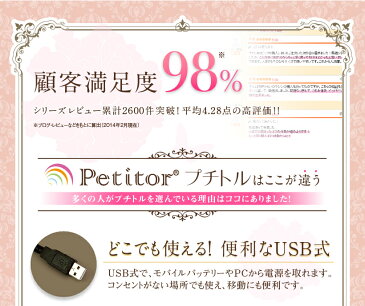 ネイルマシン/モバイルバッテリー セット【プチトルCJ】ジェルネイル ネイルオフ 個人用 セルフネイル ネイルマシーン USB モバイルバッテリー【送料無料】Petitor CJ