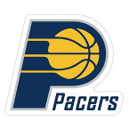 244　Indiana Pacers ｜アメリカンステッカー スーツケース シール ステッカー 耐水 耐紫外線 屋外用 カリフォルニアステッカー バンパーステッカー インディアナ州 バスケットボール NBA BASKETBALL