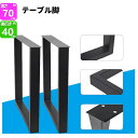【ポイント最大20倍 クーポン発行中!】テーブル 脚 アイアンレッグ 700×400 DIY 2本セット ダイニング デスク 机 パーツ 鉄製 アイアン アジャ...