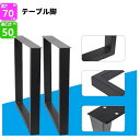 【ポイント最大20倍 クーポン発行中!】テーブル 脚 アイアンレッグ 700×500 DIY 2本セット ダイニング デスク 机 パーツ 鉄製 アイアン アジャ...