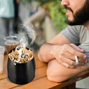 \~ 送料無料 ~/蓋付きステンレス鋼灰皿-滑り止めベース灰皿、ポータブル灰皿、屋内および屋外での使用に適しています