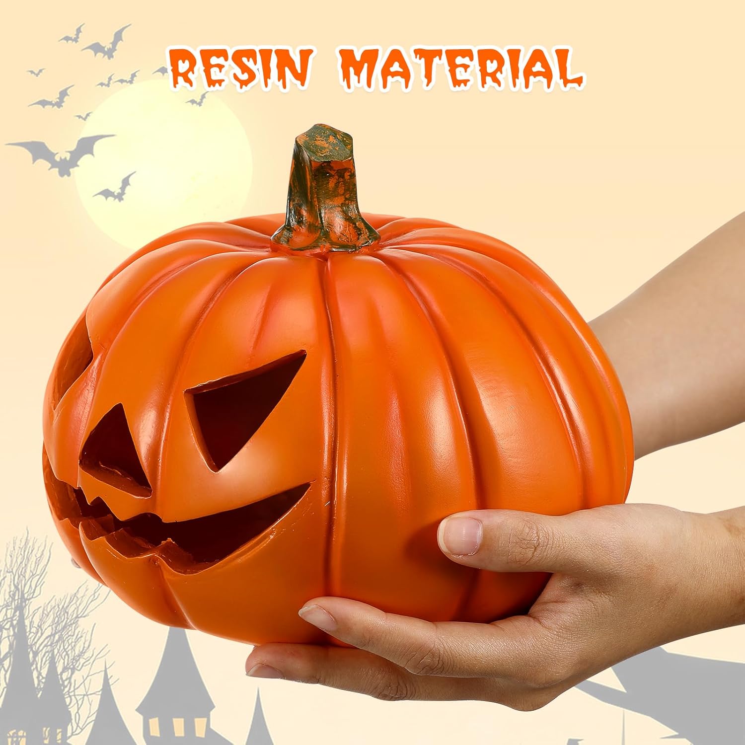 【送料無料】ハロウィン かぼちゃ カボチャ 置物 かぼちゃ飾り ハロウィン飾り パンプキン置物 遊園地・季節飾り・学園祭・パーティー・店舗・部屋 装飾