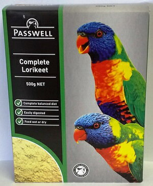 【Passwell(パスウェル)】COMPLETE　LORIKEET(コンプリート　ロリキート)　500g