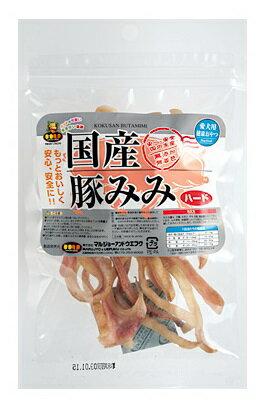 マルジョー＆ウエフク　国産豚みみハード　45g