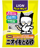 ライオン ペットキレイ ニオイをとる砂 5L