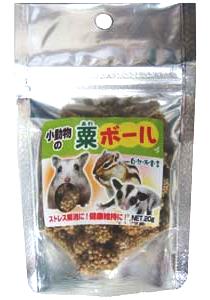 黒瀬ペットフード　粟ボール　20g