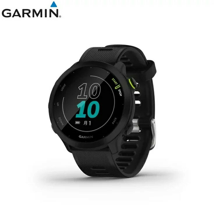 【期間限定ランニングソックスプレゼント】 ガーミン Garmin ForeAthlete 55 Black ランニングアクセサリ 腕時計 ウォッチ【010-02562-40】陸上・ランニング用品