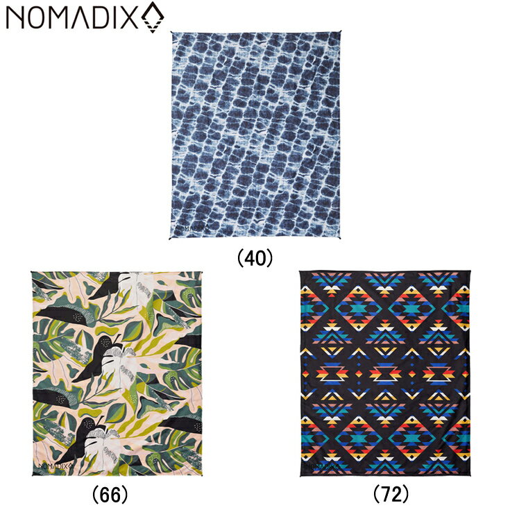 NOMADIX ノマディックス FESTIVAL BLANKET(182cm×152cm)正方形タオル ラグ テントラグ 多機能 万能タオル ヨガ ビーチ アウトドア キャンプ ランニングアクセサリ【5017040】陸上・ランニング用品
