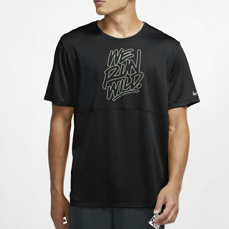 ナイキ nike DRI-FIT BRTHE ラン ウィンドランナー S S トップ ランニングTシャツ 半袖 メンズ 男性【cu6010xy-010】陸上・ランニング用品