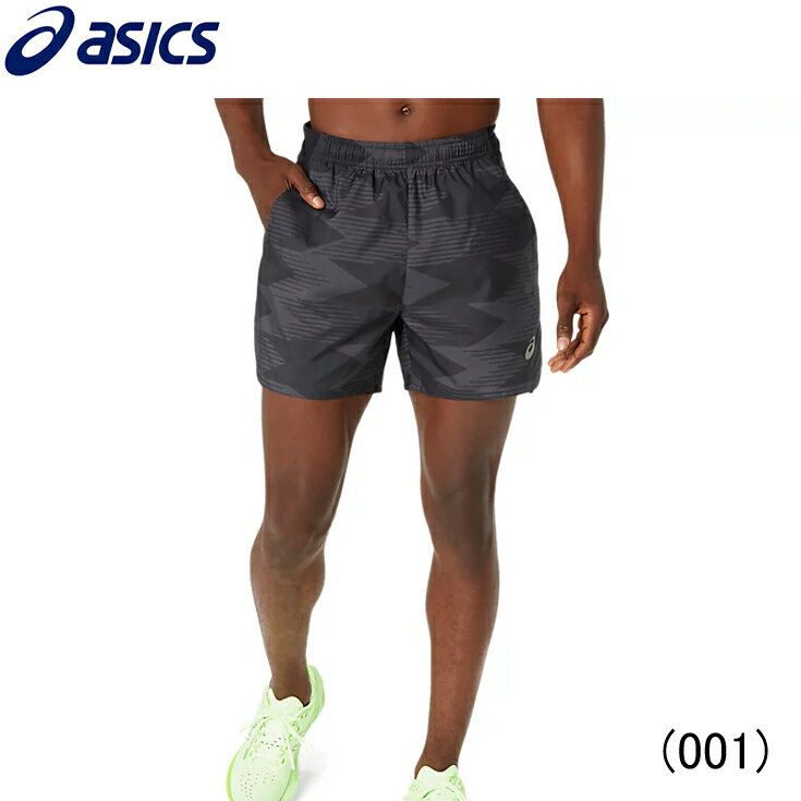 アシックス asics マルチポケットグラフィック5インチショーツ ランニングパンツ メンズ 男性【2011d014-001】陸上 ランニング用品