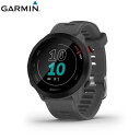 【ランニングソックスプレゼント】 ガーミン Garmin ForeAthlete 55 Grey ランニングアクセサリ 腕時計 ウォッチ【010-02562-43】陸上・ランニング用品