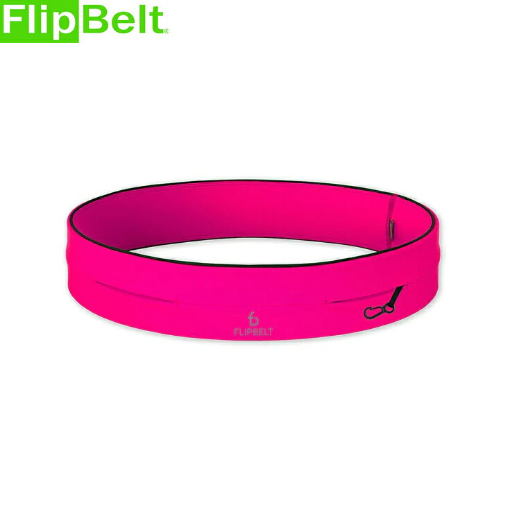 FlipBelt フリップベルト クラシック スポーツウエストポーチ ホットピンク PINK ランニングアクセサリ【FBP】ウエストバッグ ジョギン..