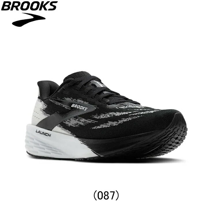 ブルックス BROOKS ランニングシューズ メンズシューズ ジョギング・マラソン スポーツ ブルックス BROOKS Launch 11 ローンチ 11 ランニングシューズ 靴 メンズ 男性 BRM4503 BLK/W【1104501d-087】陸上・ランニング用品