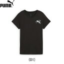 プーマ PUMA GRAPHICS TRAIN CONCEPT グラフィックス トレイン コンセプト ランニングTシャツ 半袖 ウィメンズ レディース 女性 陸...