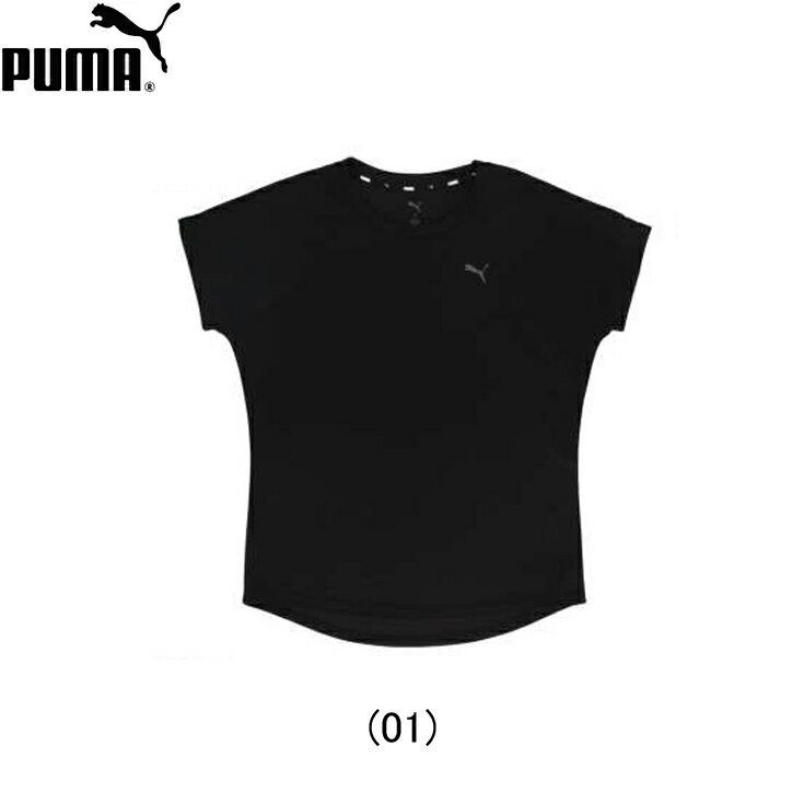 プーマ PUMA ESS キャット CHM Tシャツ フィットネス ト ランニングTシャツ 半袖 ウィメンズ レディース 女性 【686921-01】陸上・ランニング用品